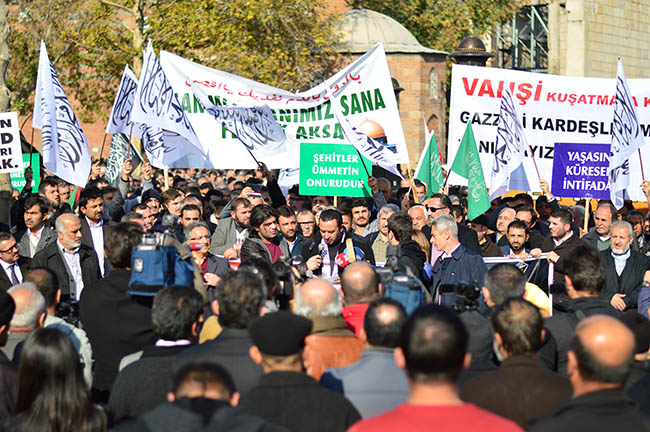 ولاية تركيا: وقفة أنقرة نصرة للمسجد الأقصى