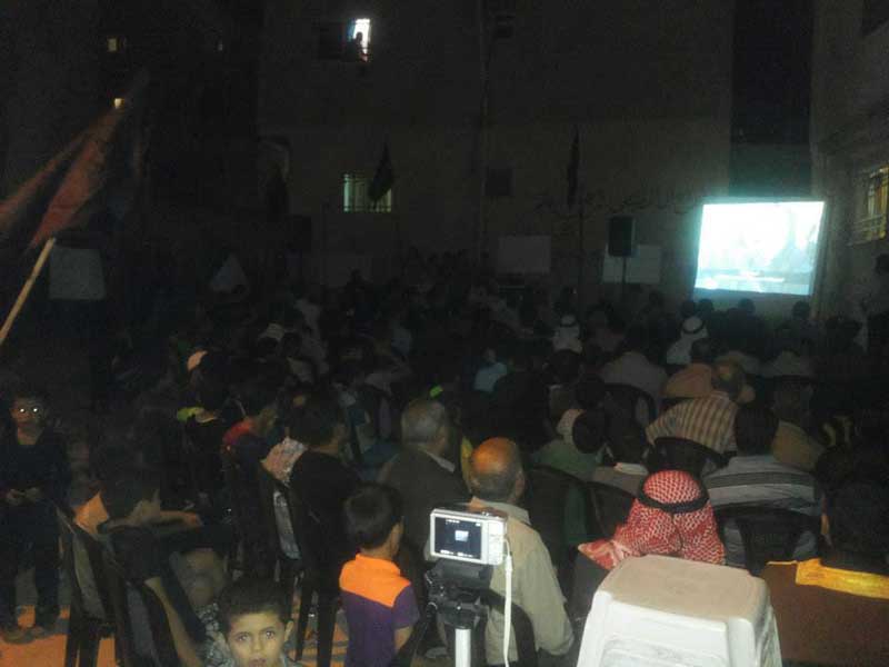 شباب حزب التحرير في الفوار يعرضون فيلما عن الإسلام ودولته في ذكرى هدم الخلافة