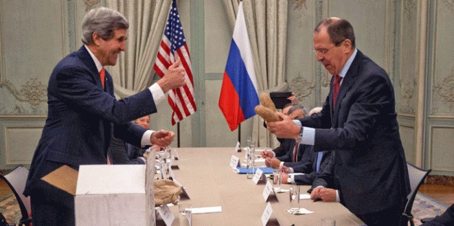 تعليق صحفي:  روسيا وأمريكا تتقاسمان الأدوار للقضاء على ثورة الشام
