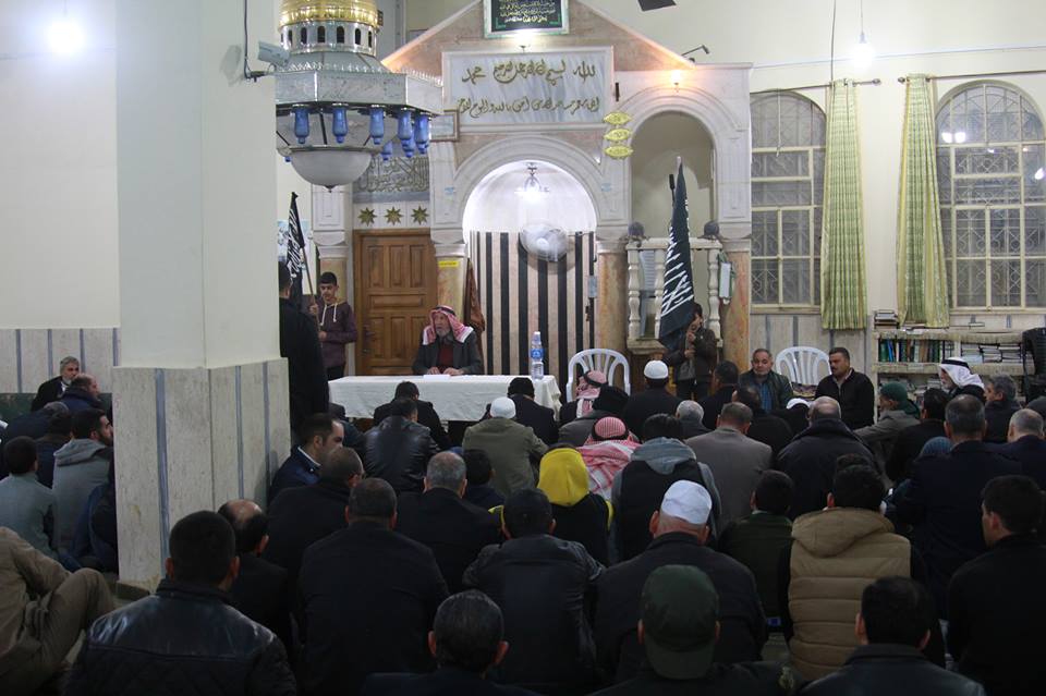 محاضرة حاشدة بمناسبة ذكرى الخلافة في مسجد طارق بن زياد بالخليل