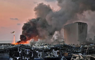 بيان صحفي : انفجار بيروت كشف عن عمق الفساد الضارب في أجهزة الدولة