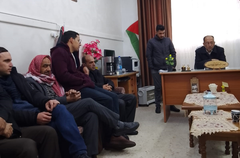 وفد من حزب التـ.حرير يزور مدارس في المنطقة الجنوبية في الخليل لبيان خطر اتفاقية "حقوق الطفل" التي أقرتها السلطة الفلسطينية