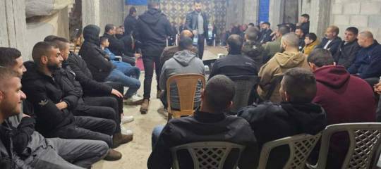 بحضور العشرات من أهالي ووجهاء البلدة، شباب حـ.زب التحرير- حوسان يعقدون أولى أمسياتهم الرمضانية