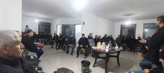 شباب حـزب التحـرير في حوسان /بيت لحم  يعقدون أمسية رمضانية ثانية